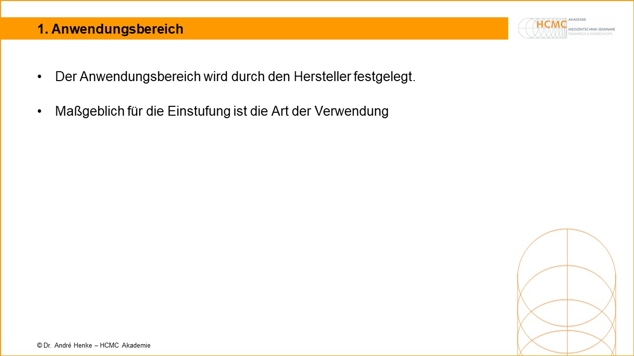 Anwendungsbereich Medizinprodukt