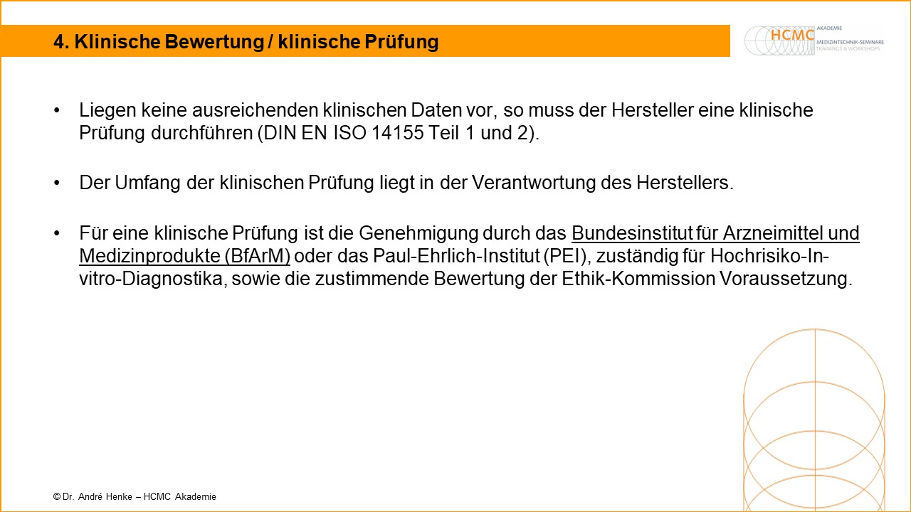 Klinische Prüfung