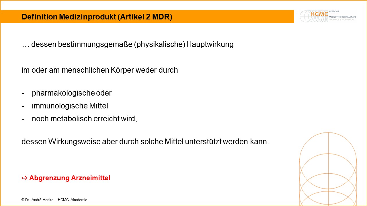 Abgrenzung Medizinprodukt Arzneimittel