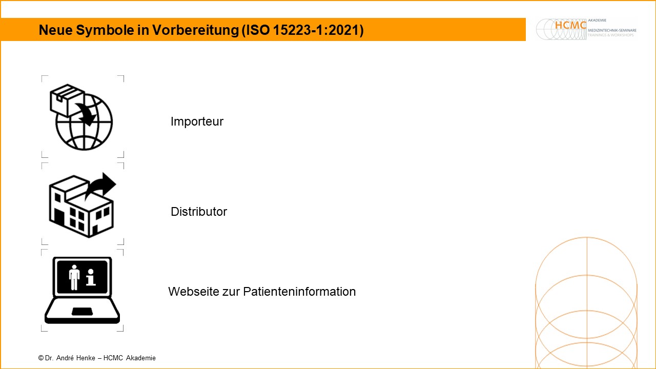 Neue Symbole Labeling Medizinprodukte