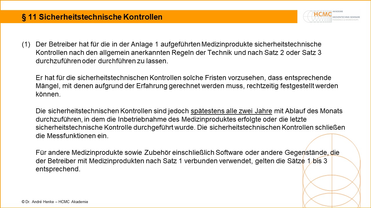 Sicherheitsstechnische Kontrollen STK