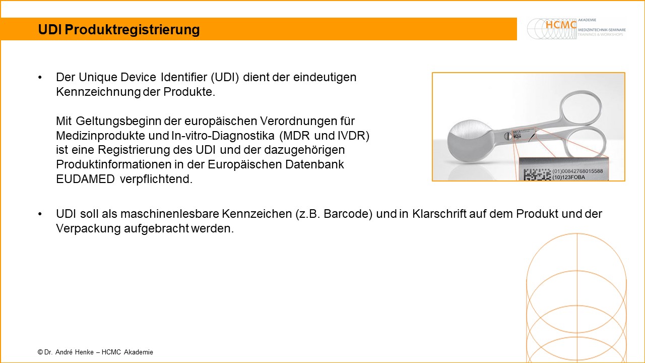 Unique Device Identifier - UDI